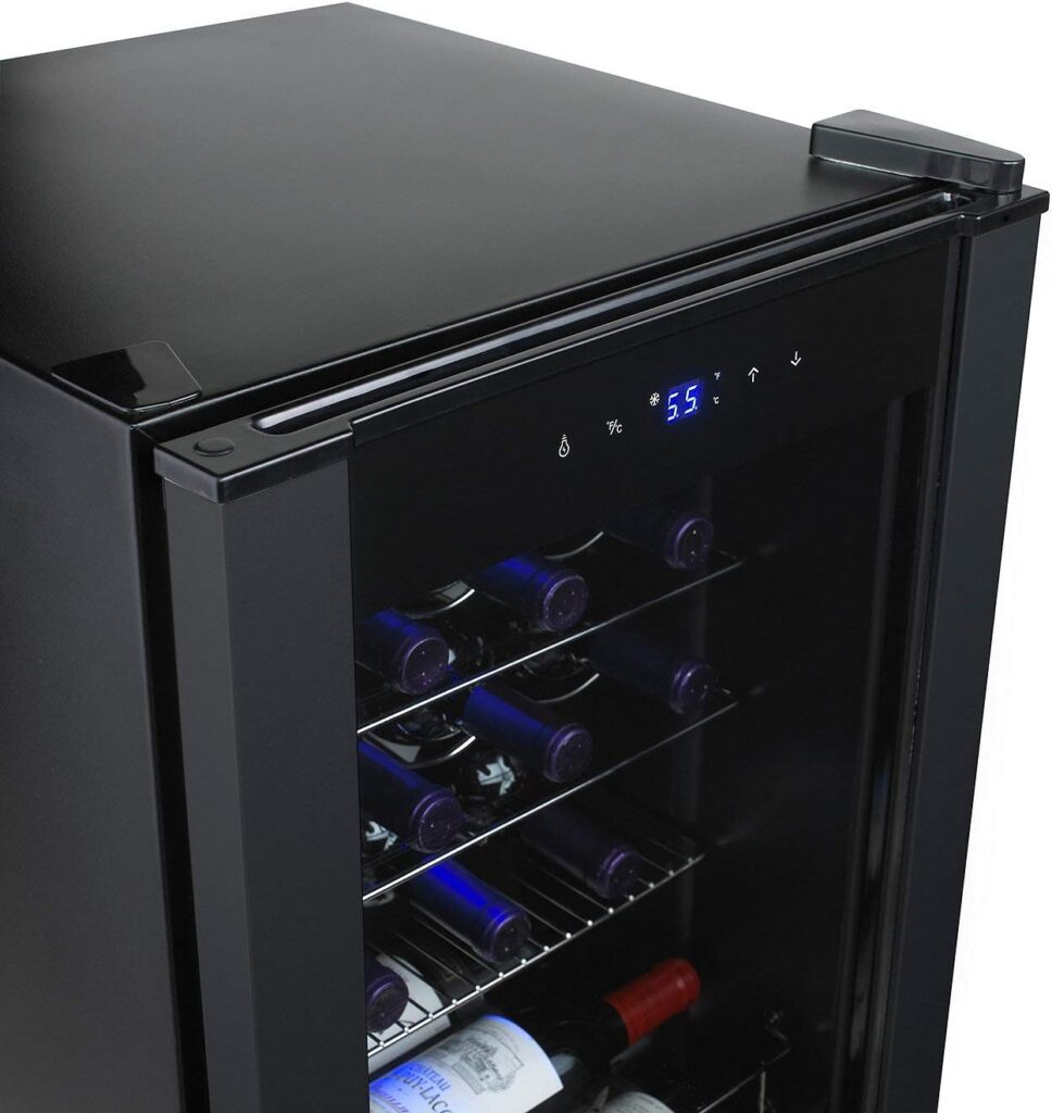 20-Bottle Evolution Series Wine Refrigerator (Black Stainless Steel Trim)