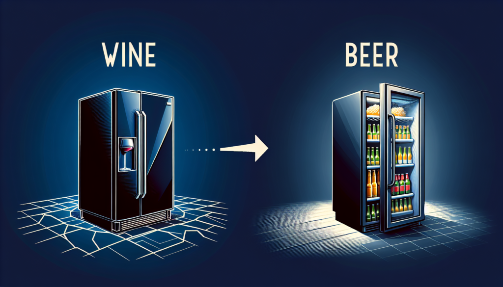 Wine Fridge And Beer Fridge