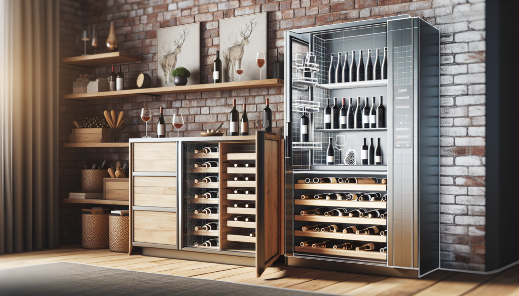 Wine Fridge Credenza