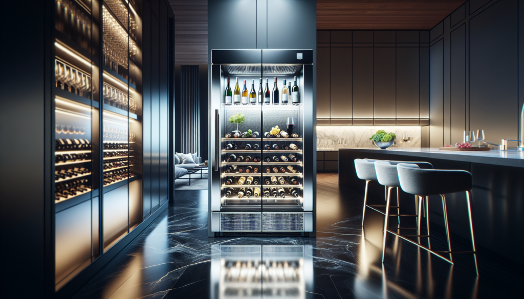 Wine Fridge In Island