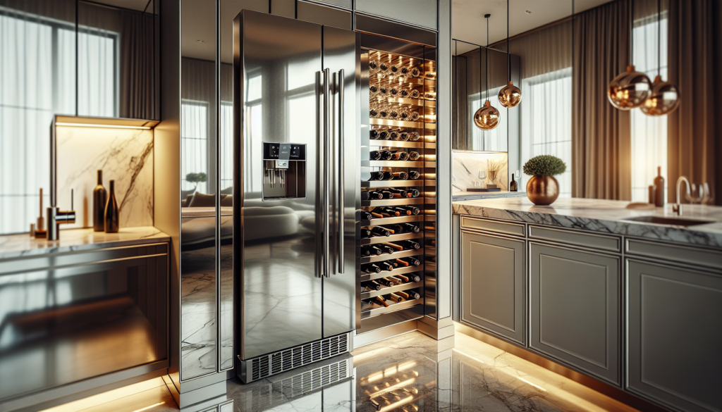 Wine Fridge Kitchen Ideas