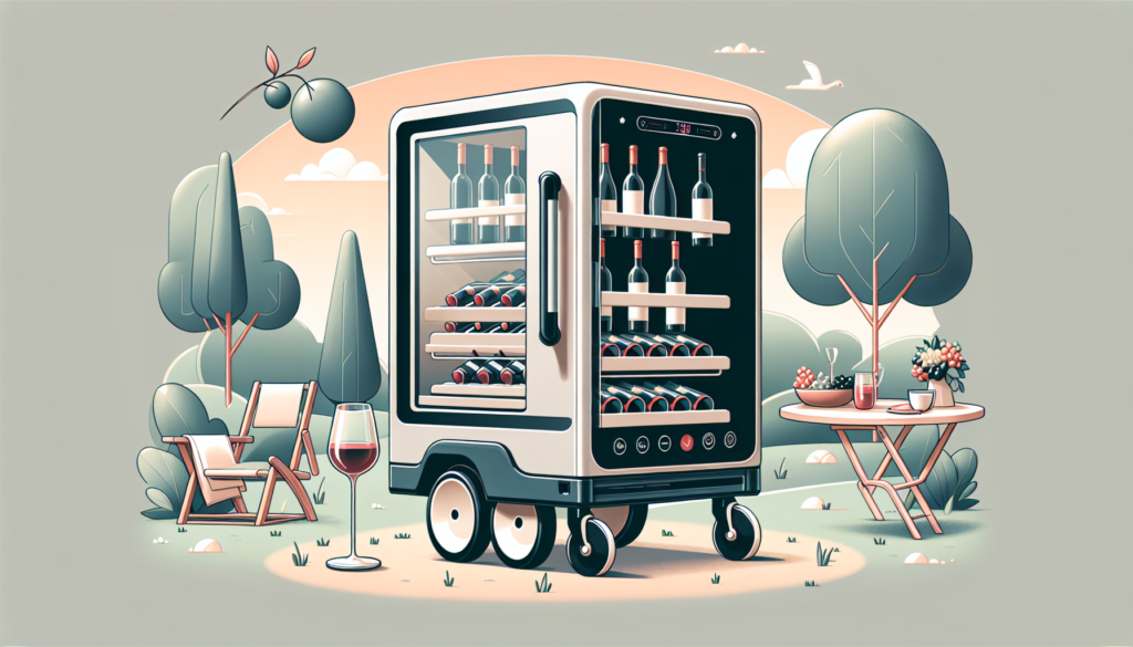 Wine Fridge On Wheels