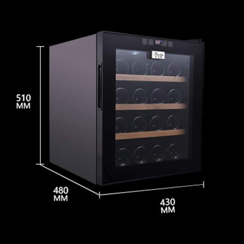 Constant Temperature Wine Cabinet, Mini Small Wine Cooler Refrigerator Chiller Fridge for Reds Whites Wine Champagne Sparkling, Bar Cabinet with Wine Fridge