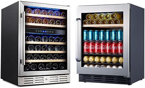 Kalamera 24 Wine Cooler Refrigerator  Beverage Refrigerator